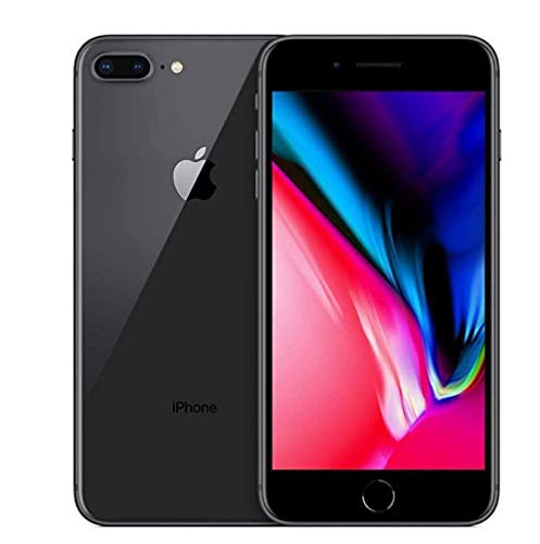 Apple iPhone 8 Plus, Fully Unlocked, 64 GB - Space Gray (Renewed)