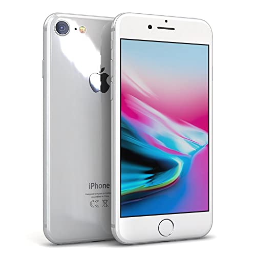 iPhone 8 Silver 64 GB SIM済 100%-