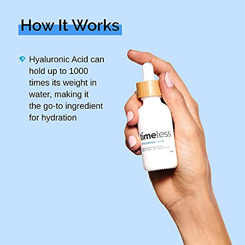 Timeless Skincare Original Hyaluronic Acid Serum 100 Percent Pure 2 oz. (60 ml)