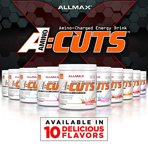 AllMax Nutrition - AminoCuts Energy Drink Pink Lemonade - 7.4 oz., 30 Count (Pack of 1)