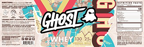 Ghost 100% Whey Protein Cereal Milk, 924 Grams