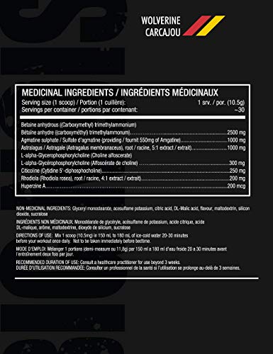 Redcon1 Big Noise Pump Formula (30 Servings) - Non-Stim, Increased Energy and Focus, Vasodilator, Intense Pumps (Wolverine)