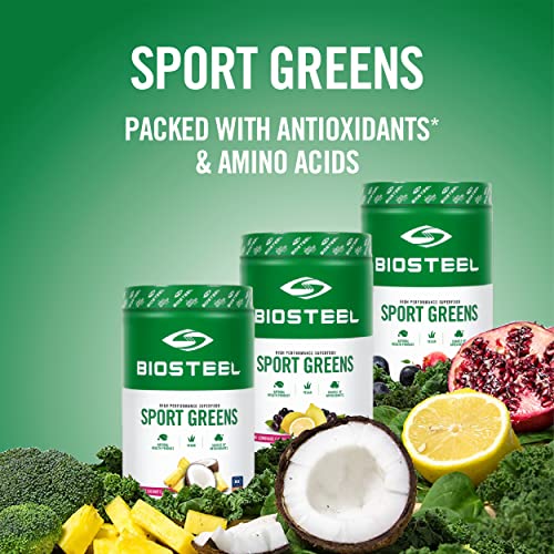 BioSteel Sport Greens Powder, High Performance Superfood, Non-GMO Formula, Pineapple Coconut, 30 Servings